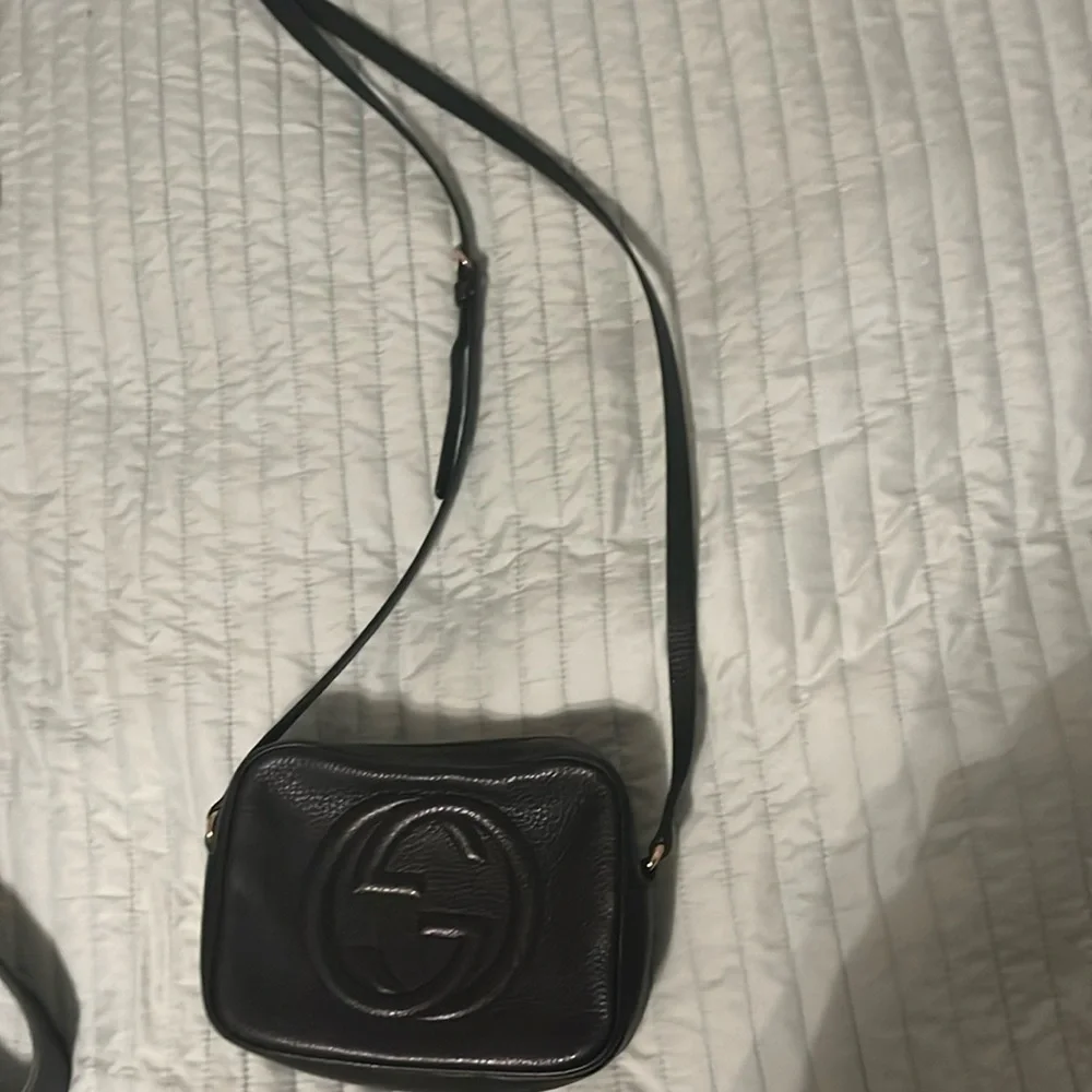 Gucci Black Leather Crossbody Bag - Picture 2 of 16